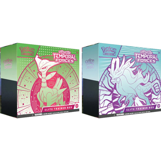 Pokemon TCG: Everything In The Temporal Forces Elite Trainer Box - Eclipse Games Puzzles Novelties