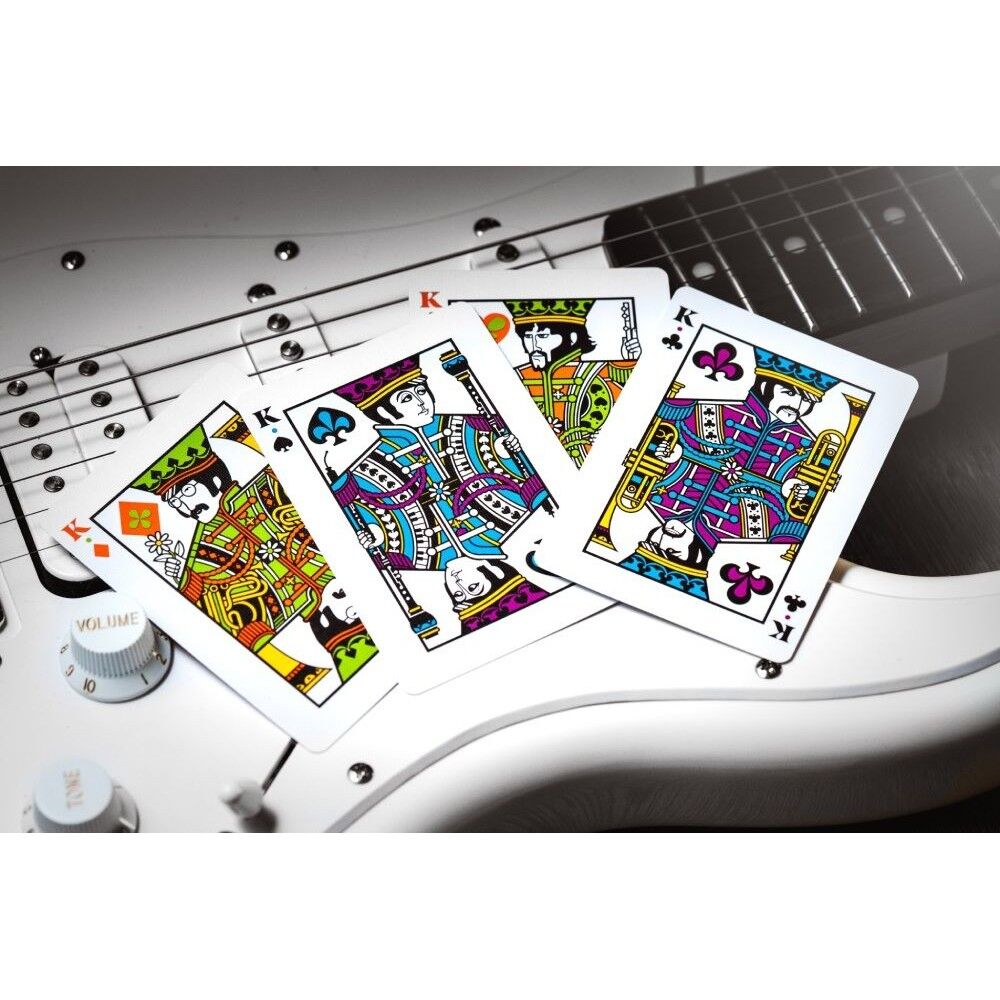 The Beatles Special Edition Black Theory 11 Playing Cards
