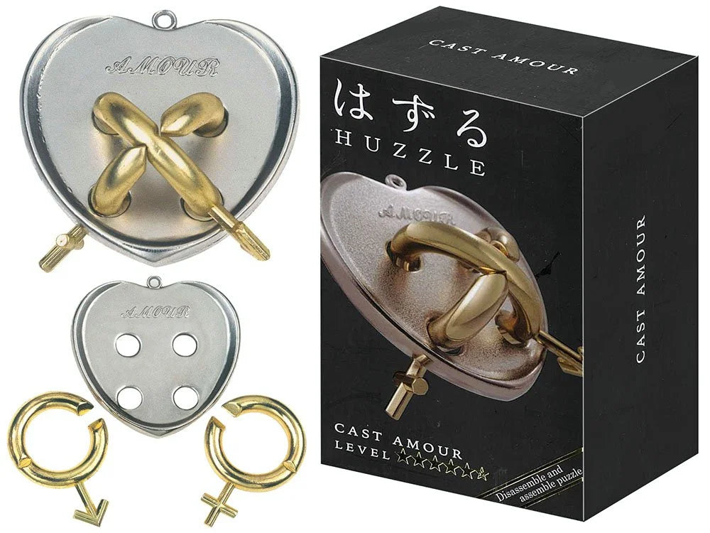 Hanayama Cast Puzzle Level 5 - AMOUR