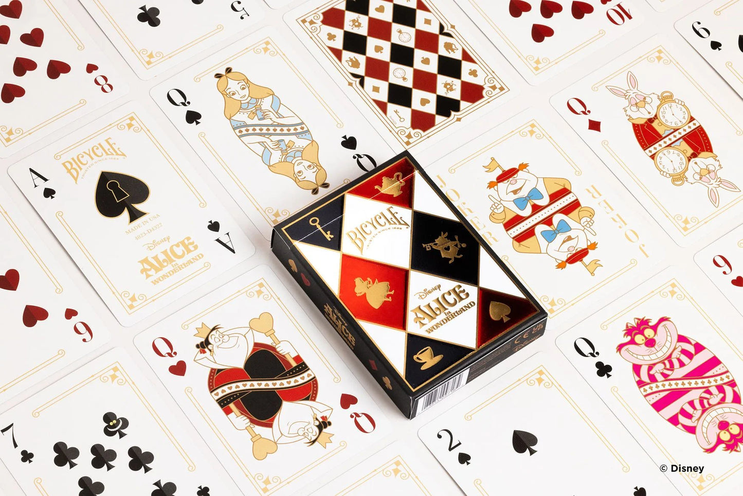 Bicycle Alice in Wonderland Playing Cards - Eclipse Games Puzzles Novelties