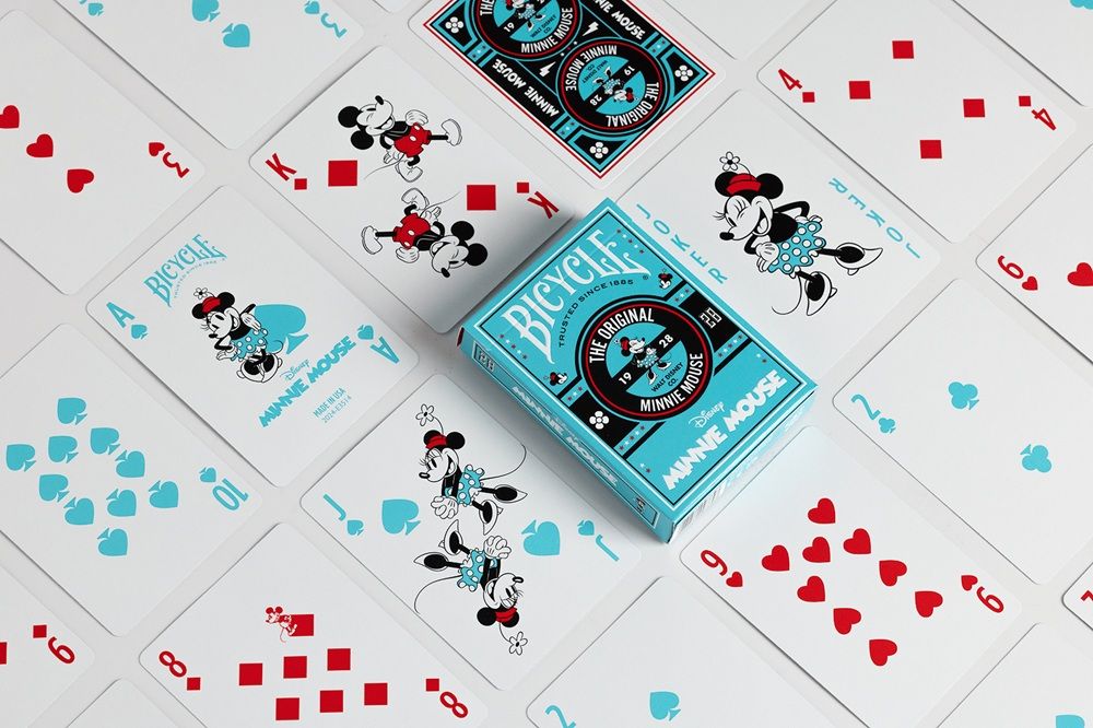 Bicycle Disney Classic Minnie Mouse Playing Cards Eclipse Games Puzzles Novelties