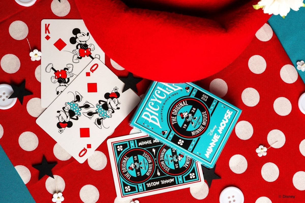 Bicycle Disney Classic Minnie Mouse Playing Cards Eclipse Games Puzzles Novelties