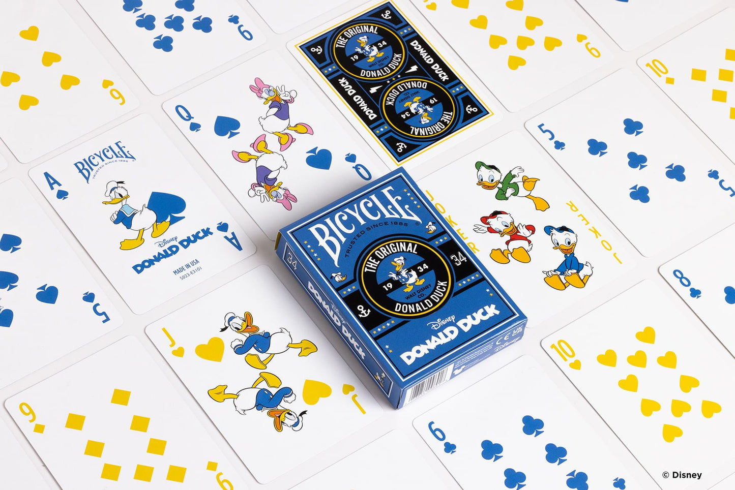 Bicycle Disney Donald Duck Playing Cards Eclipse Games Puzzles Novelties