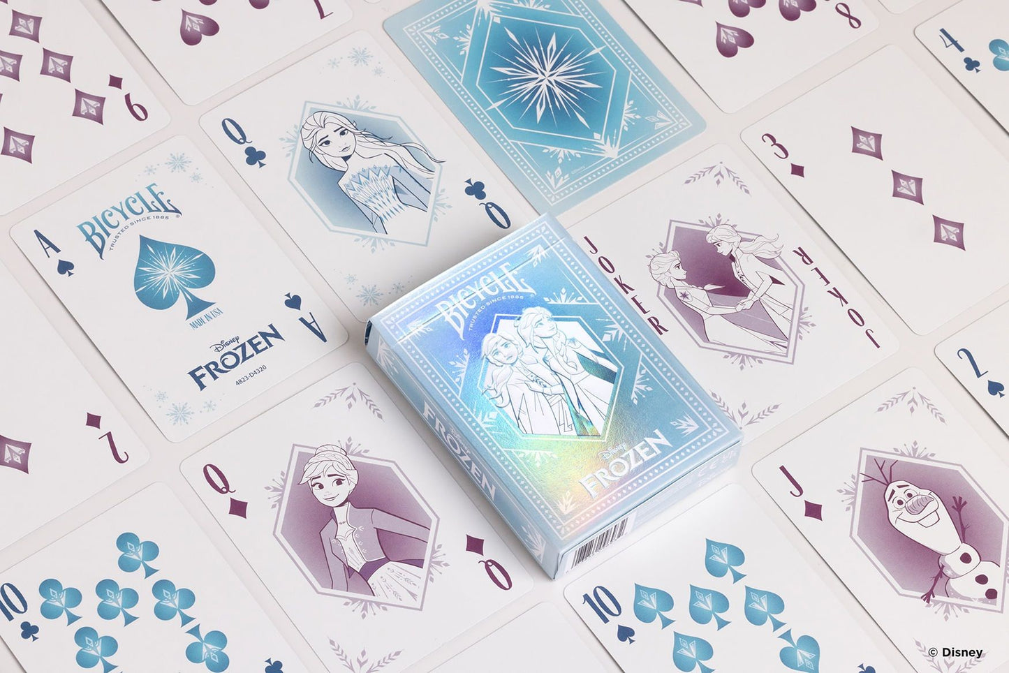 Bicycle Disney Frozen Playing Cards Eclipse Games Puzzles Novelties
