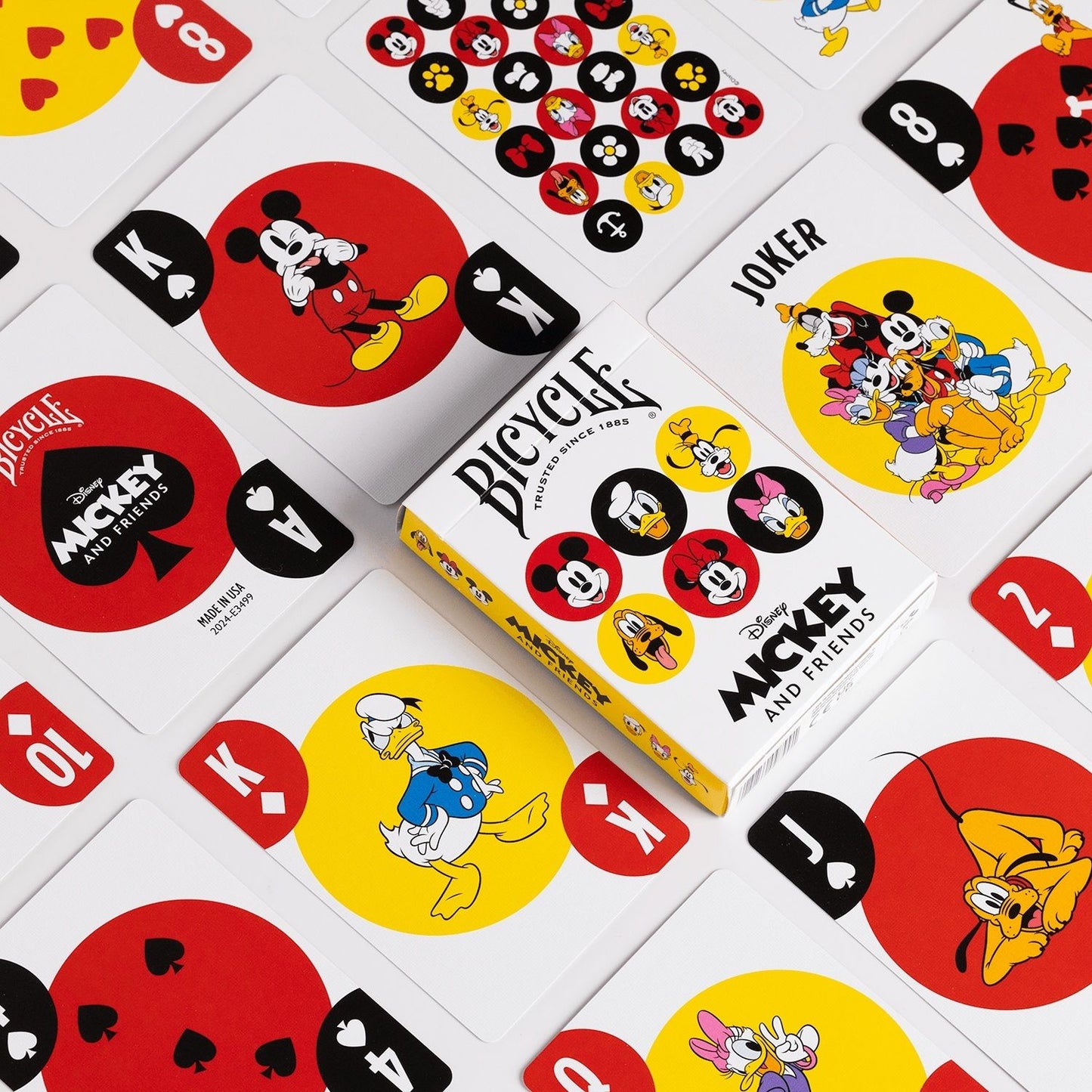 Bicycle Disney Mickey and Friends Playing Cards Eclipse Games Puzzles Novelties