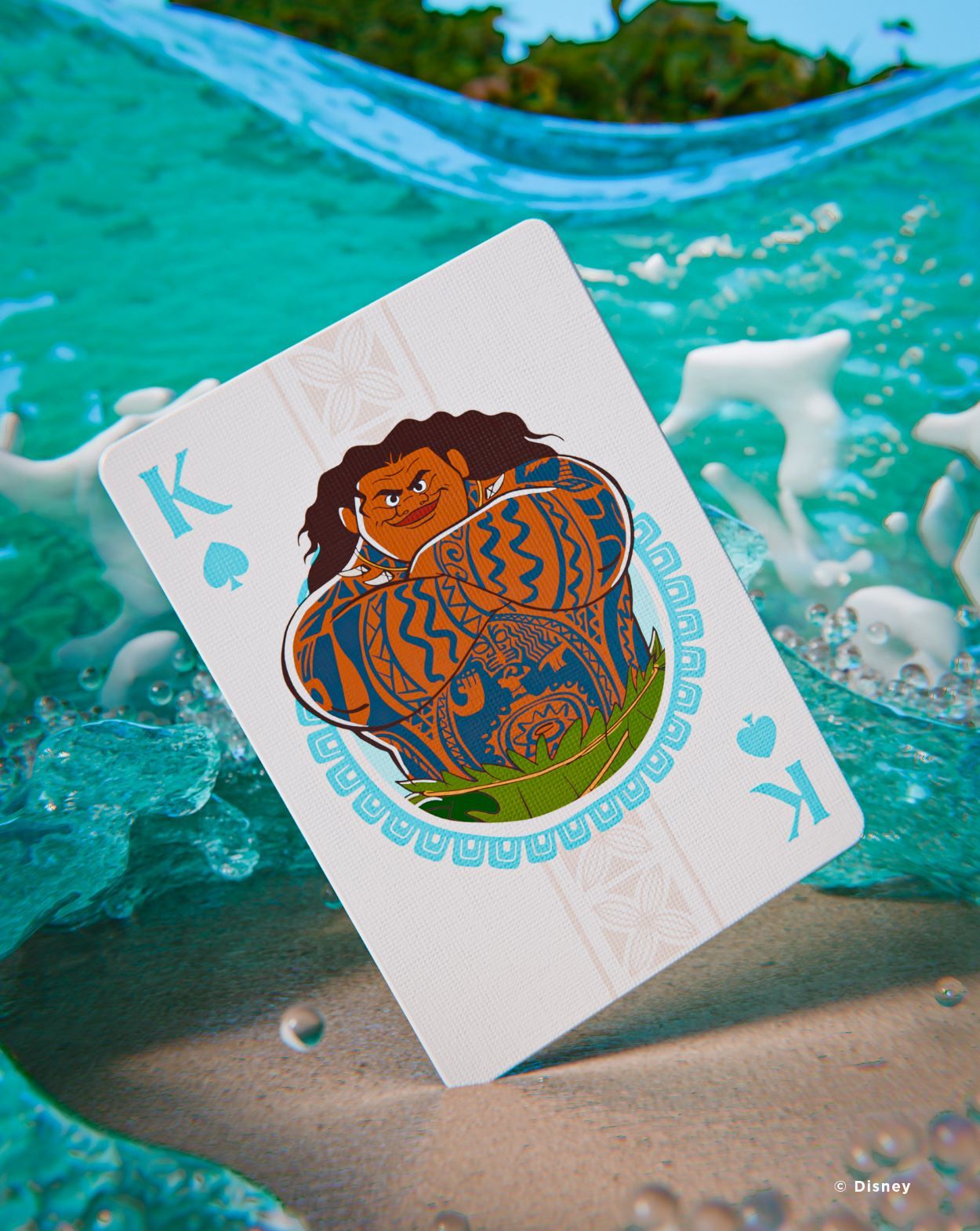 Bicycle Disney Moana Playing Cards Eclipse Games Puzzles Novelties