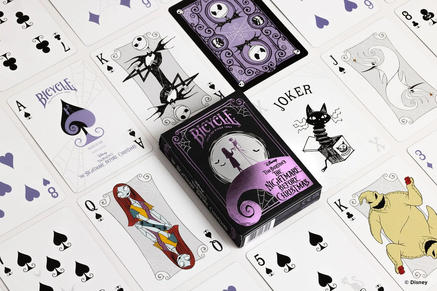 Bicycle Disney Nightmare Before Christmas Playing Cards - Eclipse Games Puzzles Novelties