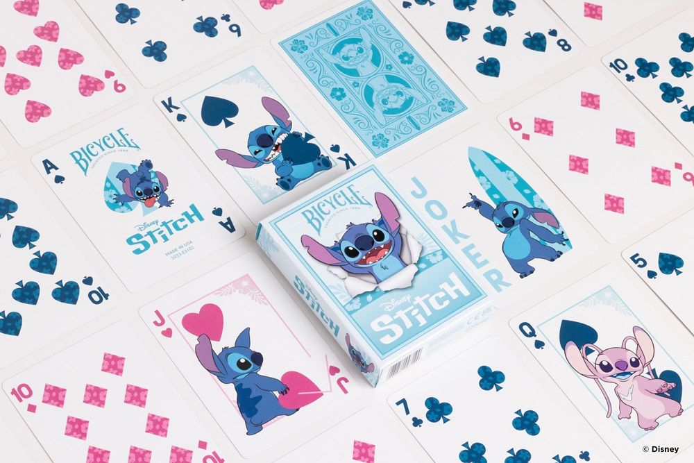 Bicycle Disney Stitch - Lilo & Stitch Playing Cards Eclipse Games Puzzles Novelties