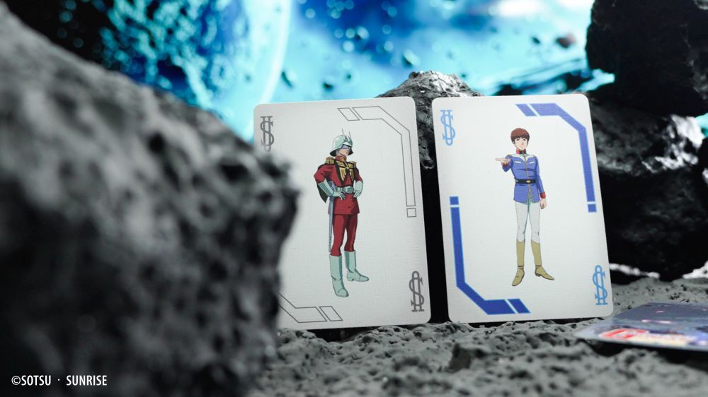 Bicycle Gundam Mobile Suit Playing Cards - Eclipse Games Puzzles Novelties
