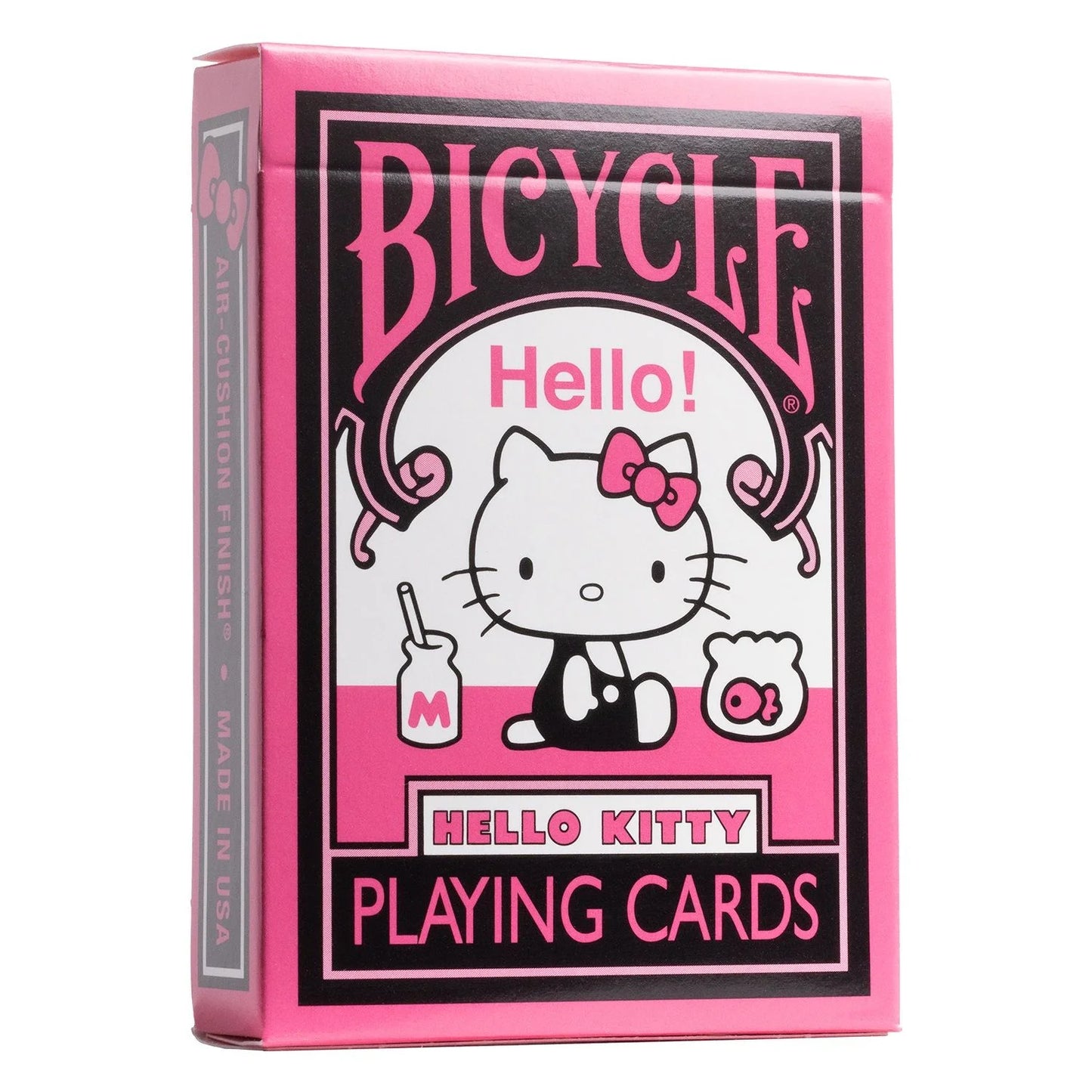 Bicycle Hello Kitty Black & Pink Playing Cards - Eclipse Games Puzzles Novelties