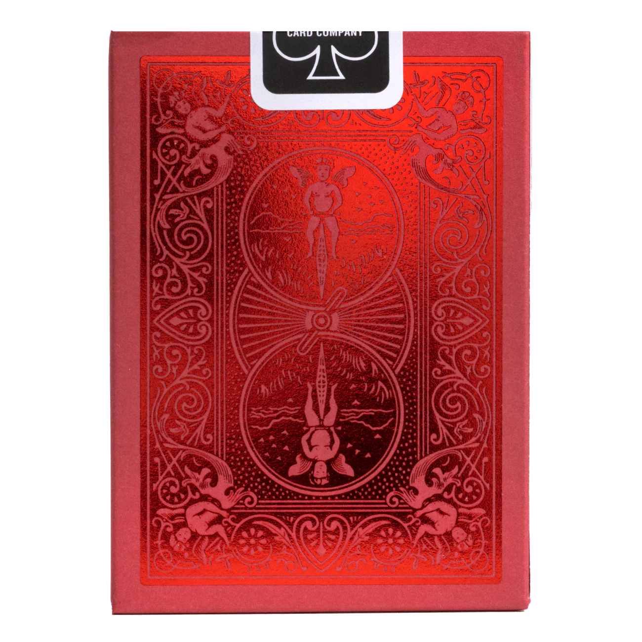 Bicycle MetalLuxe Red 2022 Playing Cards Eclipse Games Puzzles Novelties