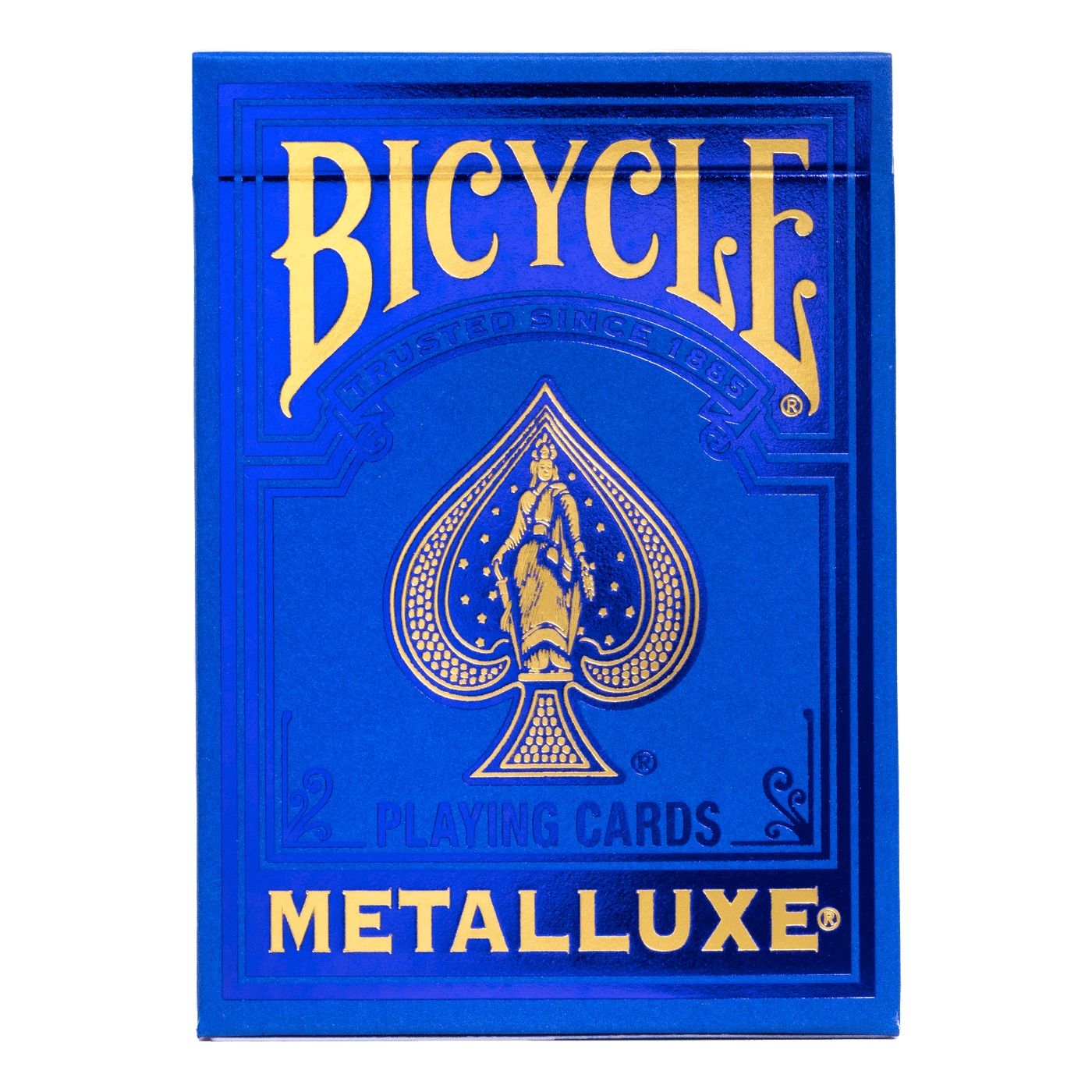 Bicycle Metalluxe Blue Playing Cards Eclipse Games Puzzles Novelties