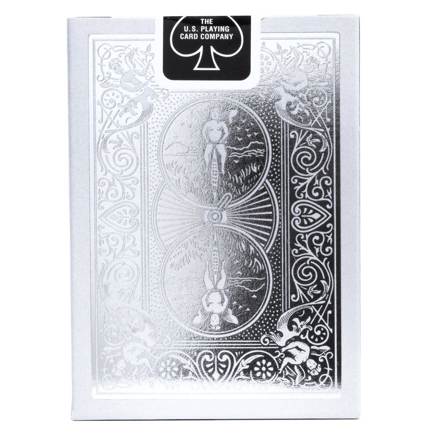 Bicycle Metalluxe Silver Playing Cards Eclipse Games Puzzles Novelties