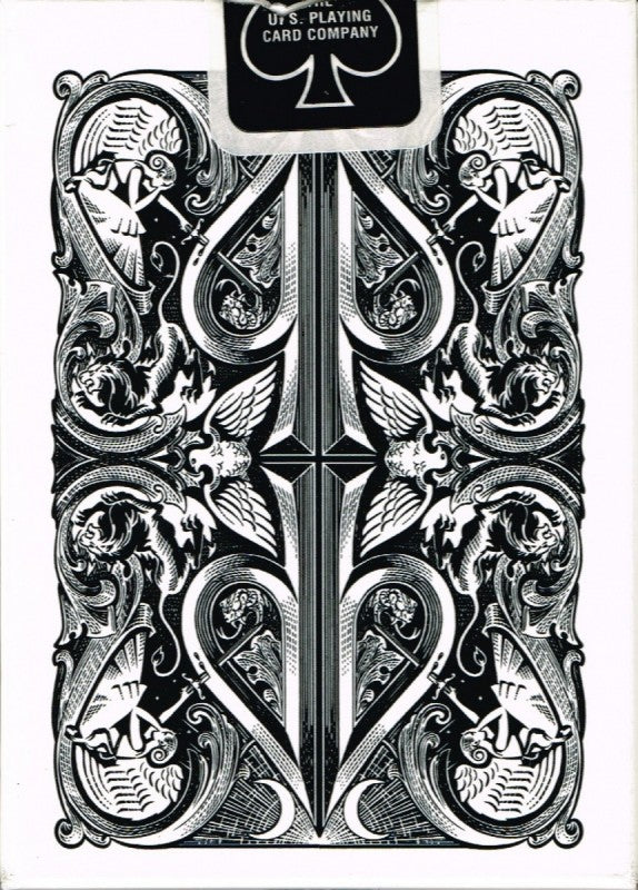 Bicycle Split Spades Black Playing Cards - David Blaine - Eclipse Games Puzzles Novelties