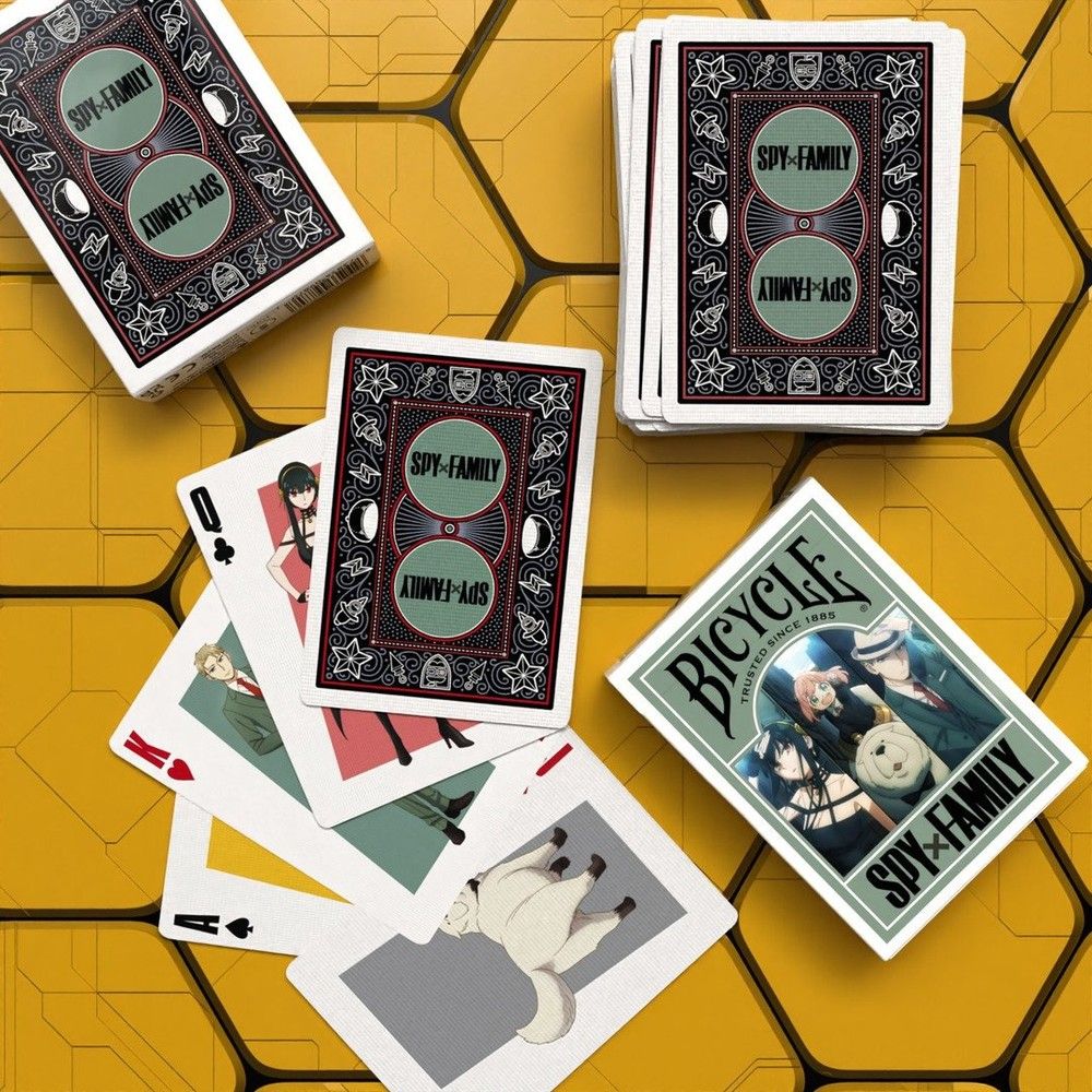 Bicycle Spy x Family Playing Cards - Eclipse Games Puzzles Novelties
