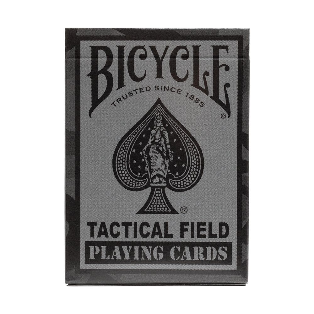 Bicycle Tactical Field 2024 (Mixed Inner) Navy and Blackout Playing Cards Eclipse Games Puzzles Novelties