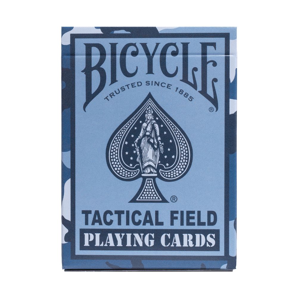 Bicycle Tactical Field 2024 (Mixed Inner) Navy and Blackout Playing Cards Eclipse Games Puzzles Novelties