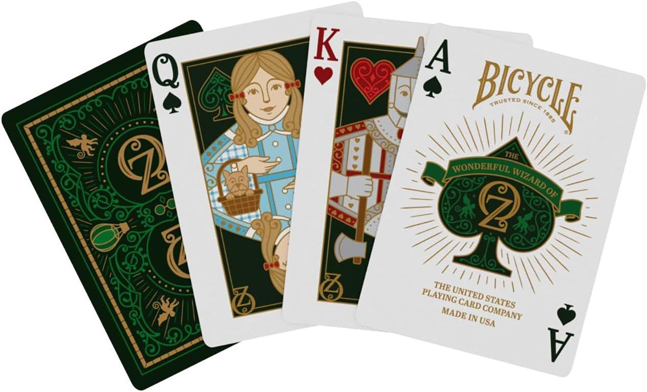 Bicycle Wizard of Oz Playing Cards Eclipse Games Puzzles Novelties