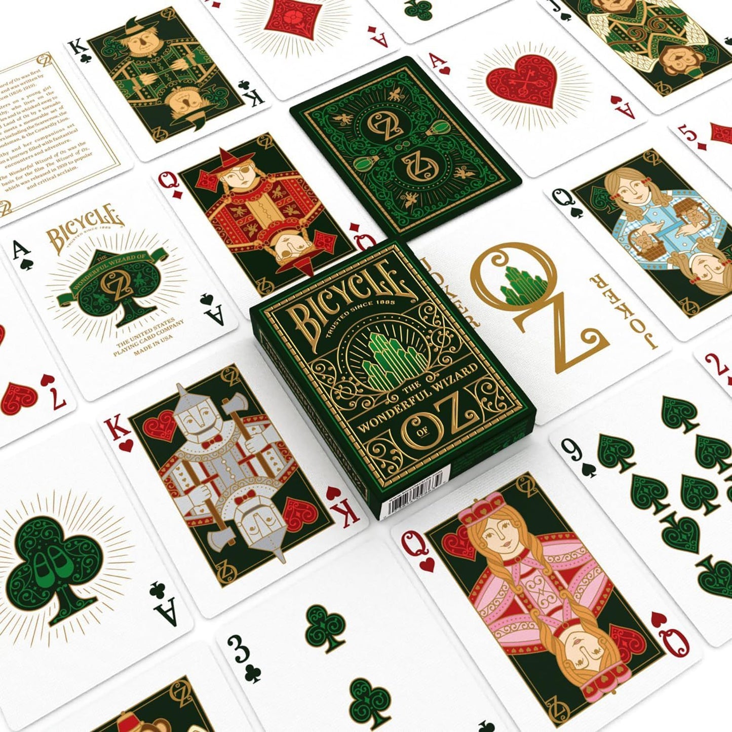 Bicycle Wizard of Oz Playing Cards Eclipse Games Puzzles Novelties