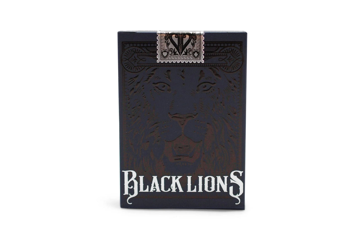 Black Lions Black Playing Cards by David Blaine - Eclipse Games Puzzles Novelties