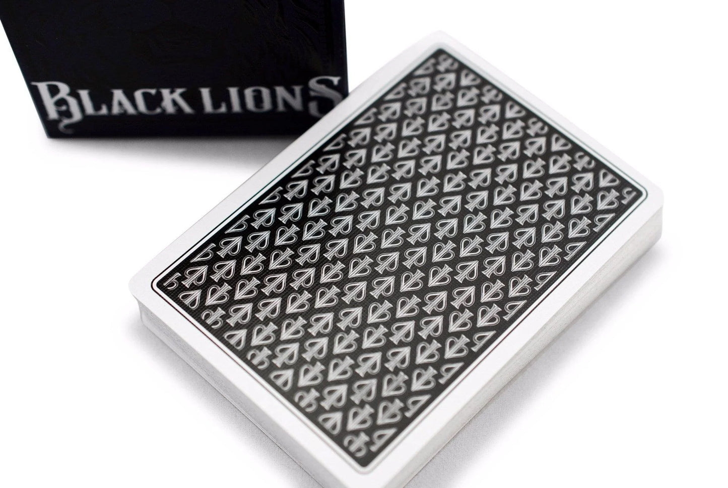 Black Lions Black Playing Cards by David Blaine - Eclipse Games Puzzles Novelties