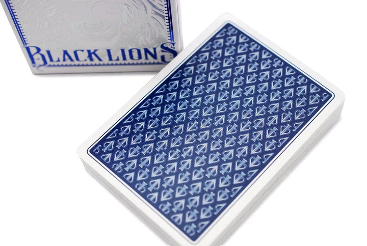 Black Lions Blue Playing Cards by David Blaine - Eclipse Games Puzzles Novelties