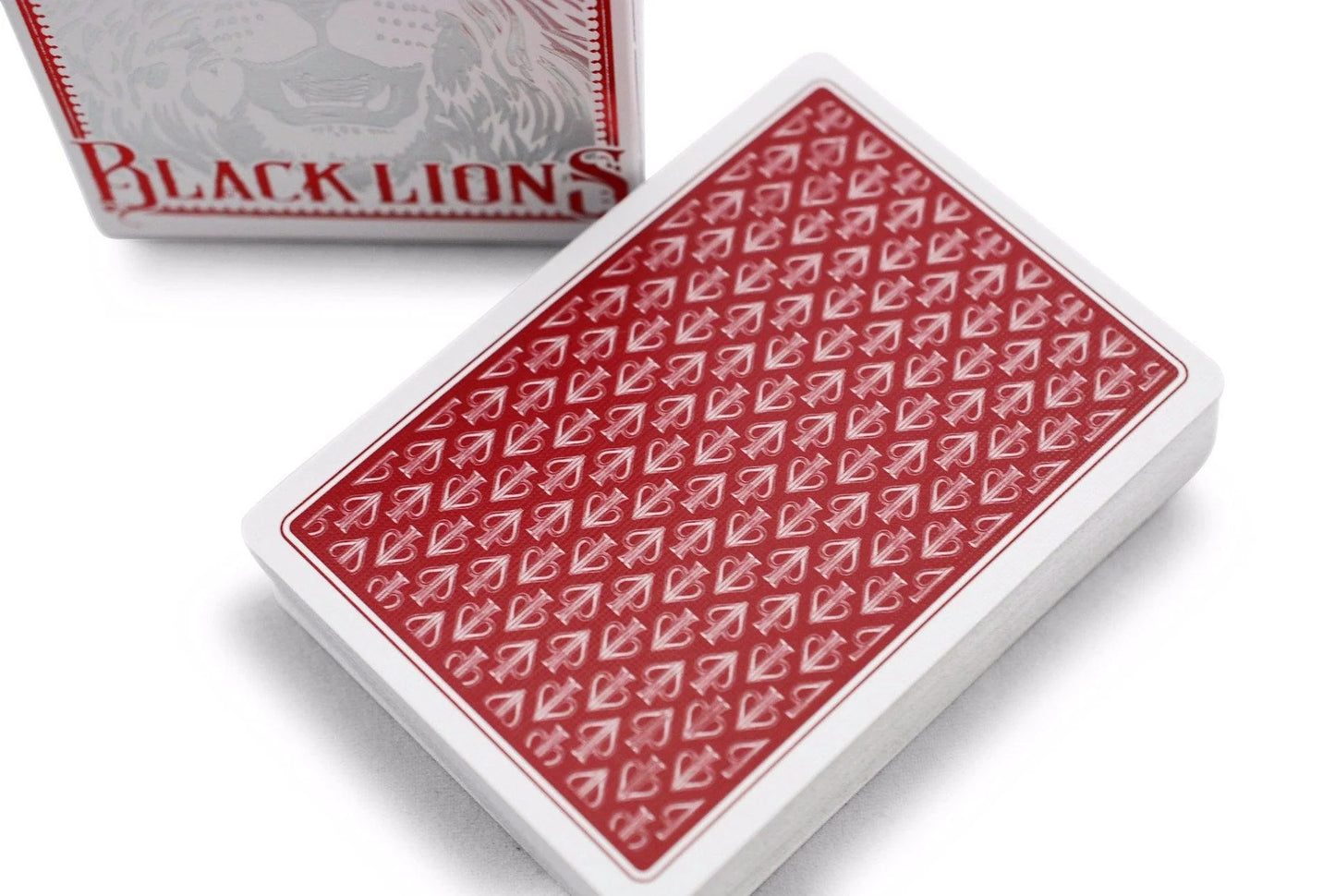Black Lions Red Playing Cards by David Blaine - Eclipse Games Puzzles Novelties