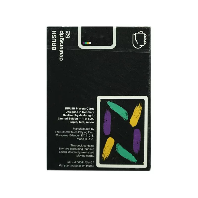 Brush Playing Cards by Dealersgrip - Eclipse Games Puzzles Novelties