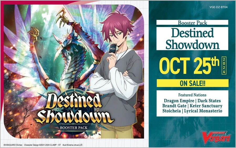 Cardfight! Vanguard - DZ-BT04 Destined Showdown - Booster Box