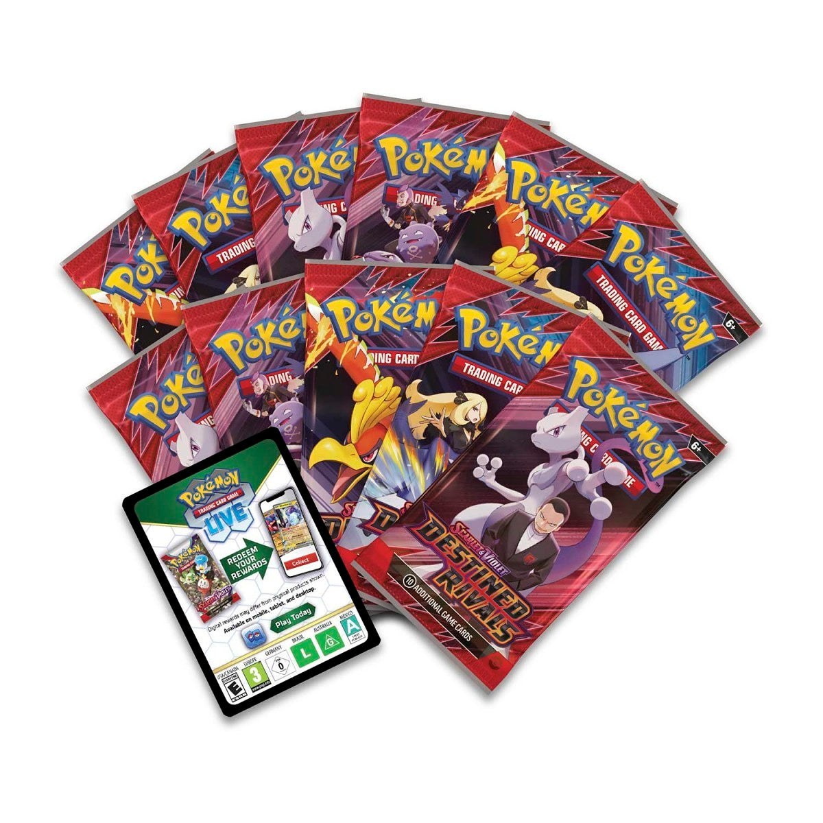 Pokemon TCG - Sv10 Destined Rivals Booster Elite Trainer Box