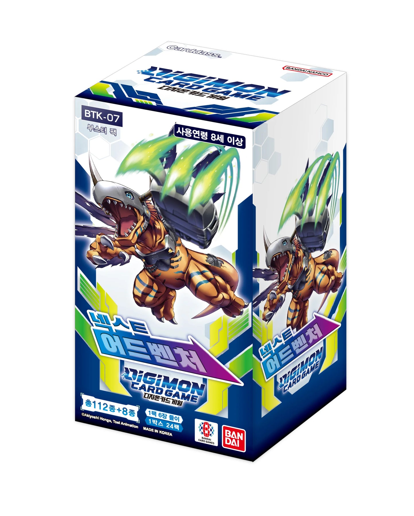 Digimon TCG - BT-07 Next Adventure Booster Box Korean