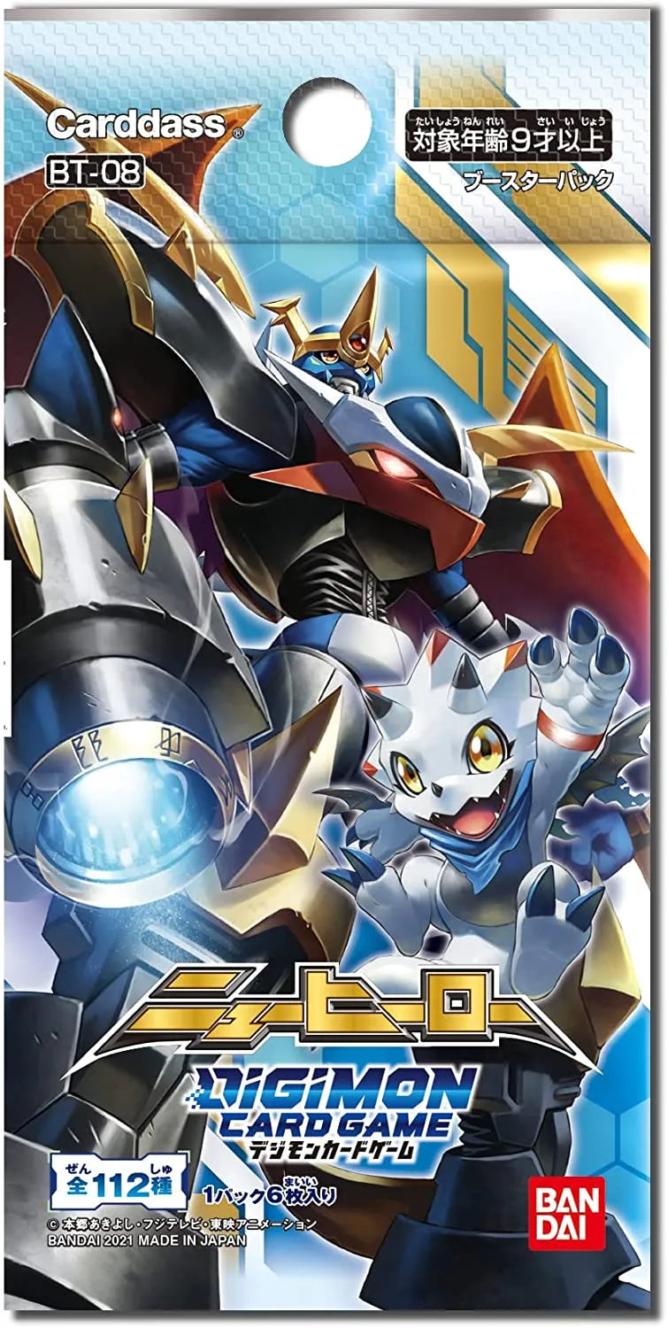 Digimon TCG - BT-08 New Hero Booster Box Japanese