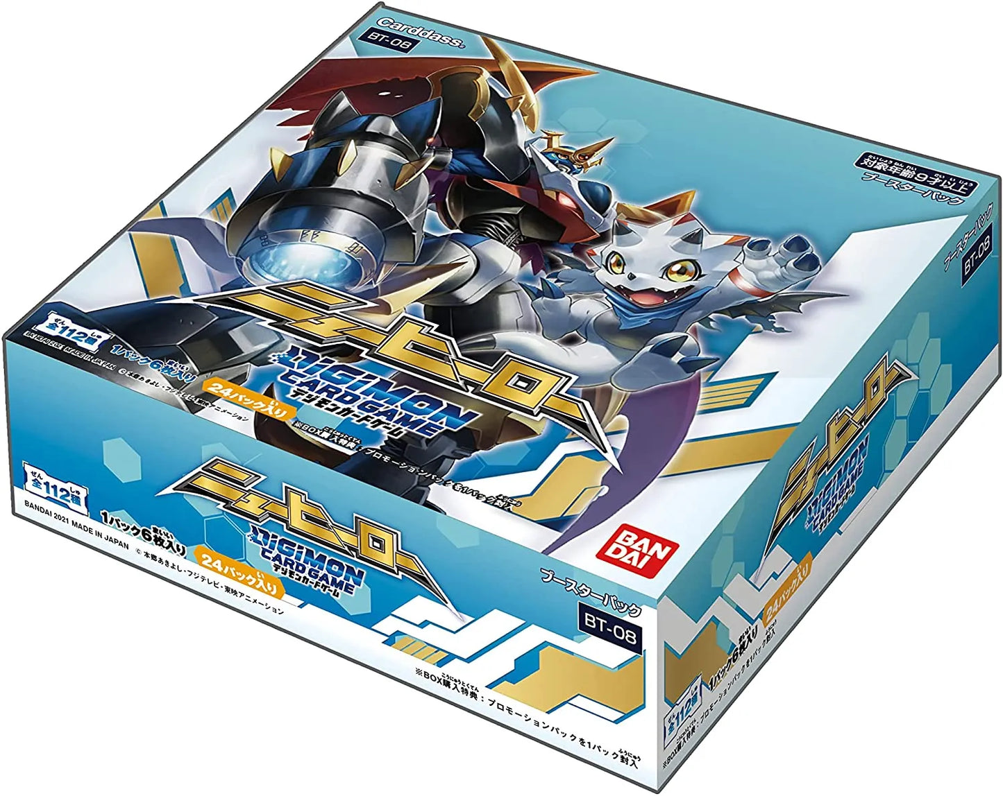 Digimon TCG - BT-08 New Hero Booster Box Japanese