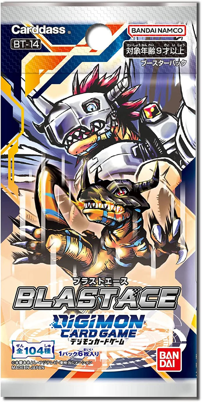 Digimon TCG - BT-14 Blast Ace Booster Box Japanese