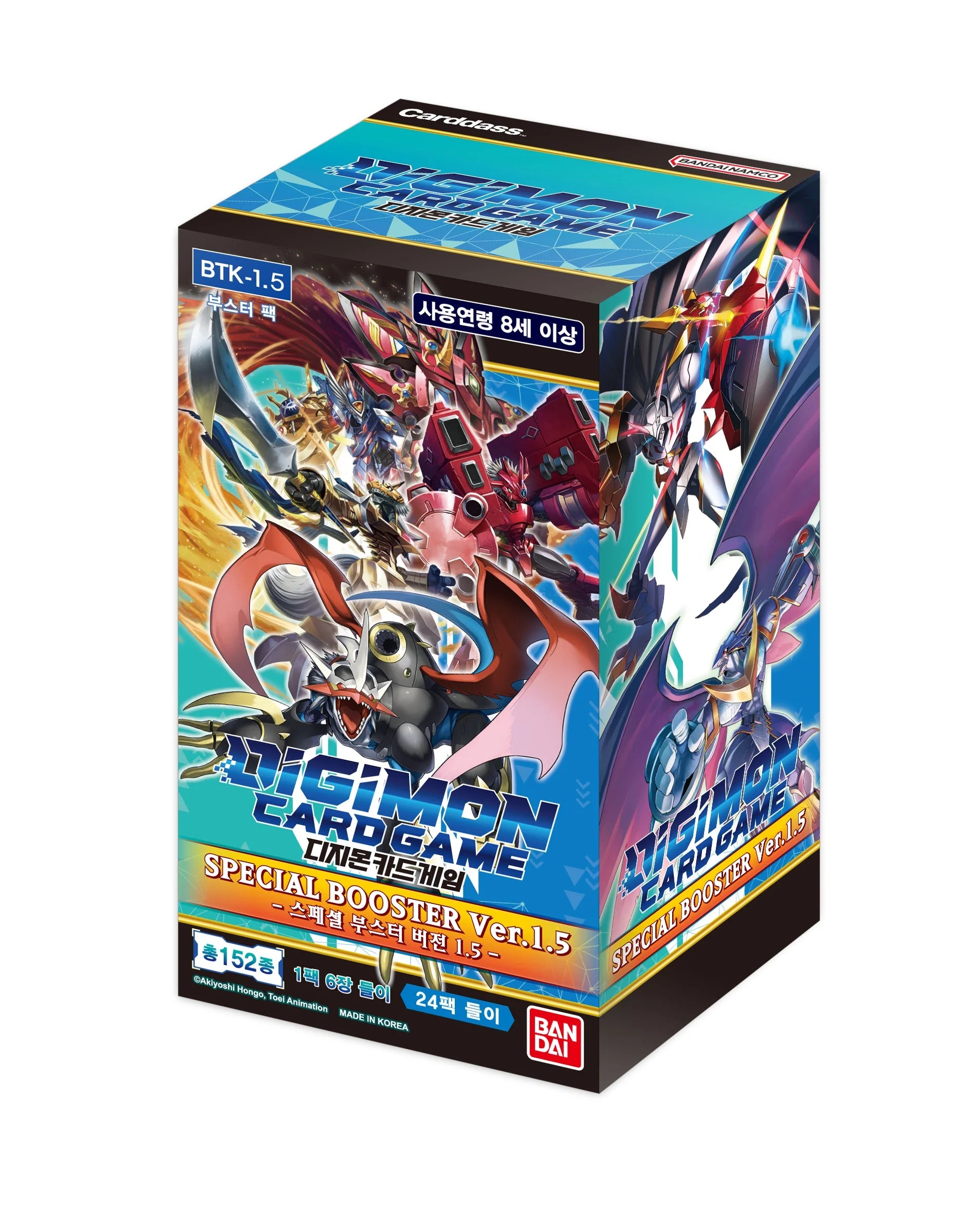 Digimon TCG - BT-1.5 Special Booster Version 1.5 Booster Box Korean