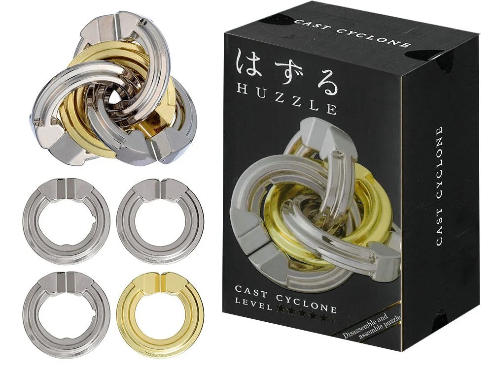 Hanayama Cast Puzzle - Level 5 CYCLONE