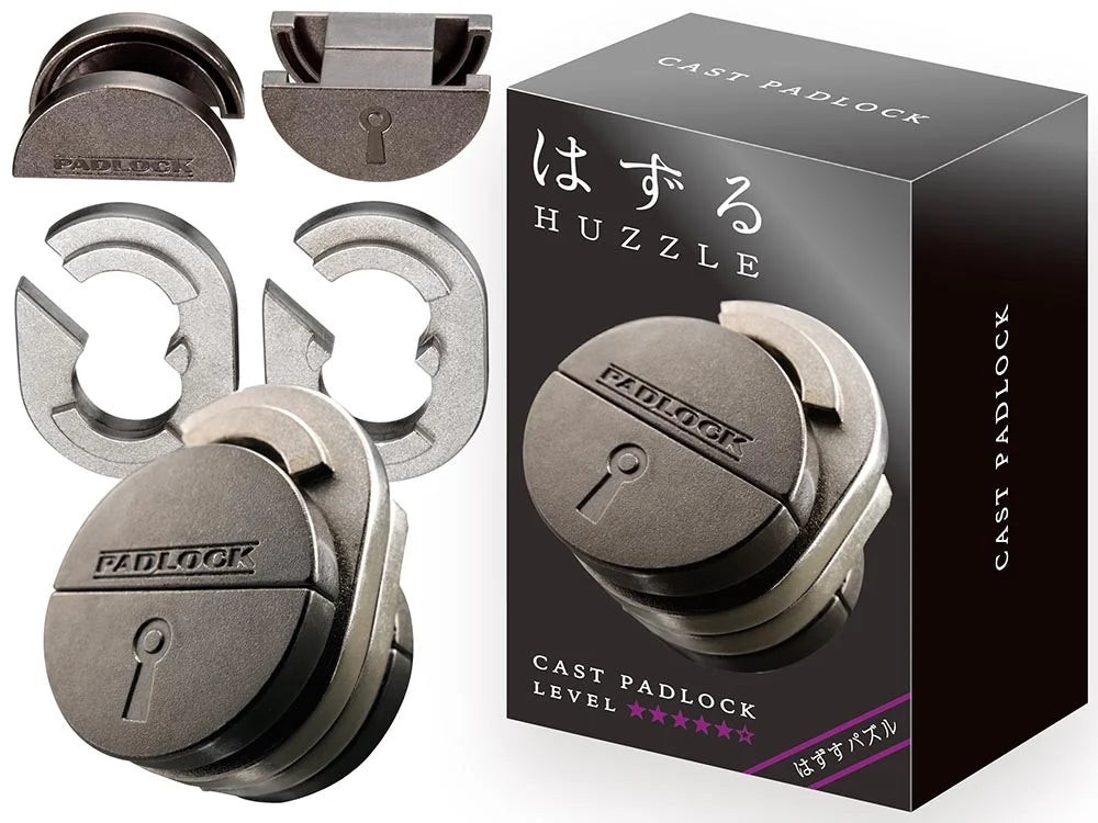 Hanayama Cast Puzzle Level 5 - PADLOCK