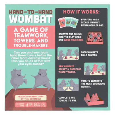 Hand to Hand Wombat (By Exploding Kittens) - Exploding Kittens