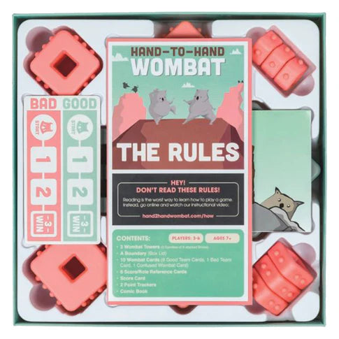 Hand to Hand Wombat (By Exploding Kittens) - Exploding Kittens