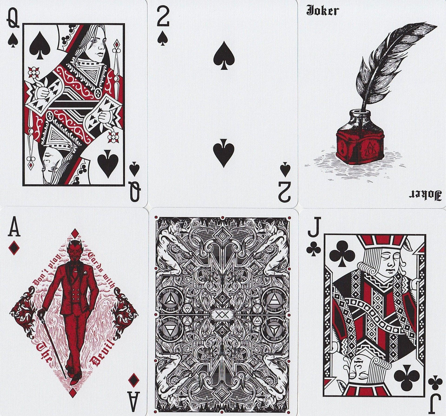 Hellions Playing Cards by Daniel Madison - Eclipse Games Puzzles Novelties