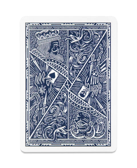 Joker and the Thief Midnight Blue V1 Playing Cards - Eclipse Games Puzzles Novelties