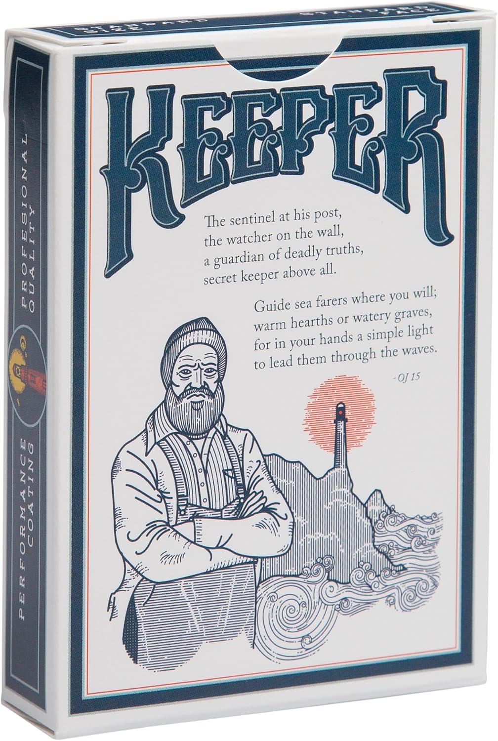Keeper Blue Standard Playing Cards - Eclipse Games Puzzles Novelties