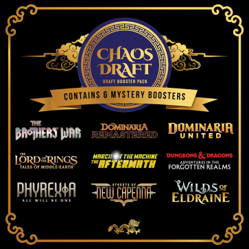 Magic The Gathering Chaos Draft - Mystery Draft Booster 6 Pack (Limited Edition)