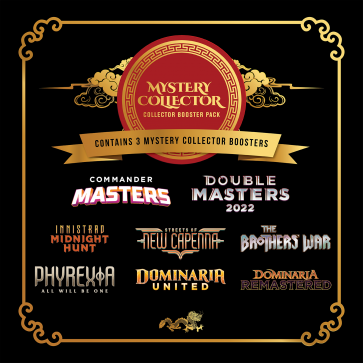 Magic The Gathering Mystery Collector - Collector Booster 3 Pack (Limited Edition)