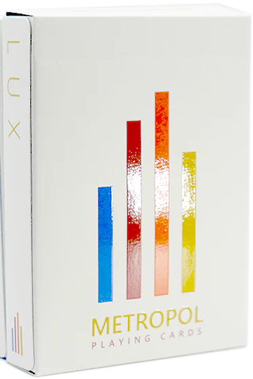 Metropol Rainbow Playing Cards by Mike Lambert