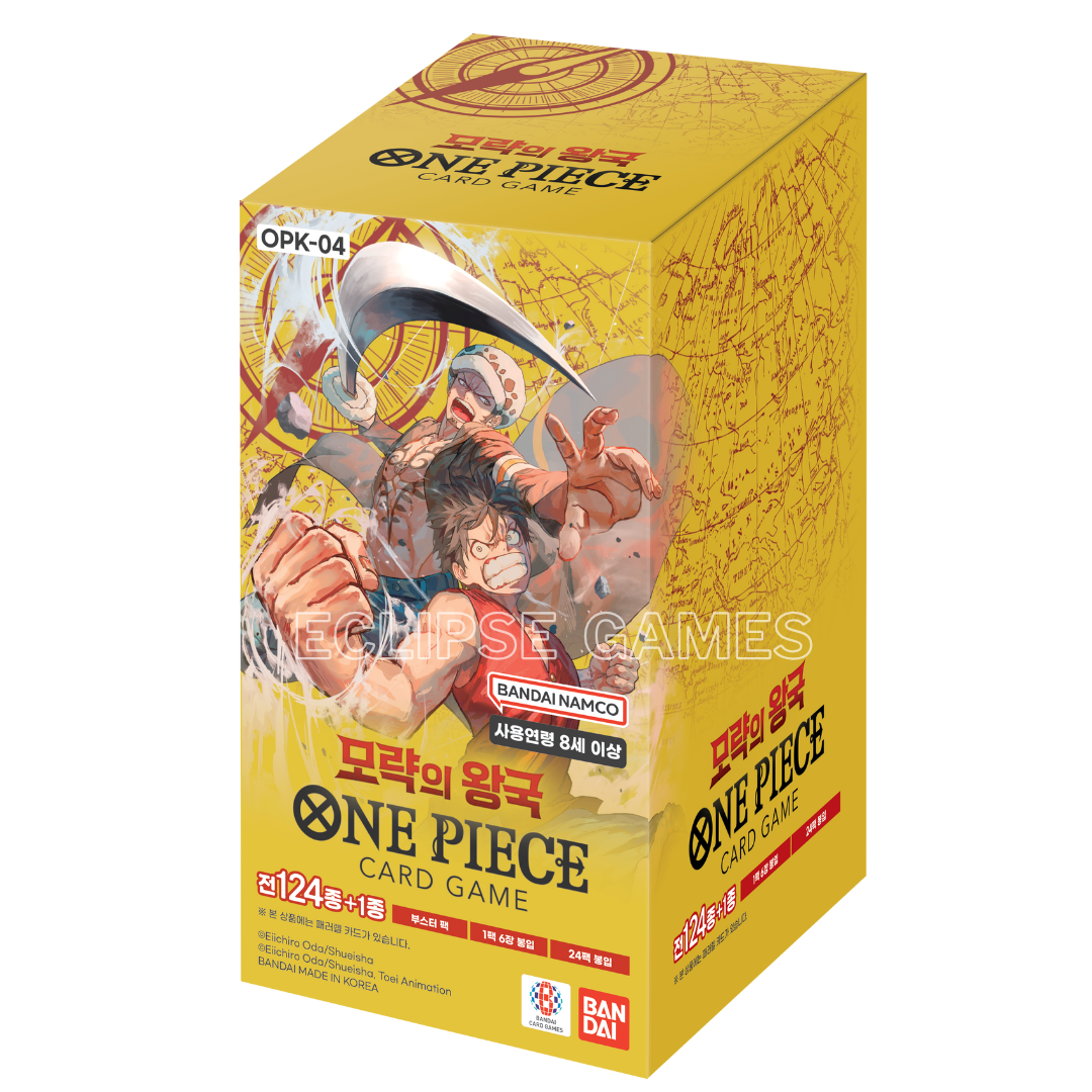 One Piece Card Game - OPK-04 Kingdom of Intrigue Booster Box Korean