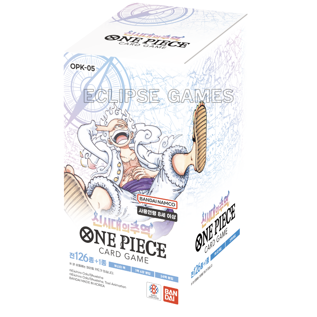 One Piece Card Game - OPK-05 Awakening of New Era Booster Box Korean Eclipse Games Pty Ltd One Piece Card Game - OPK-05 Awakening of New Era Booster Box Korean Eclipse Games Pty Ltd