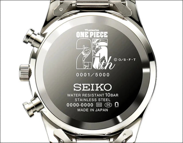 One Piece x Seiko TV Animation 25th Anniversary Memorial Edition Watch – Limited to 5,000 Pieces