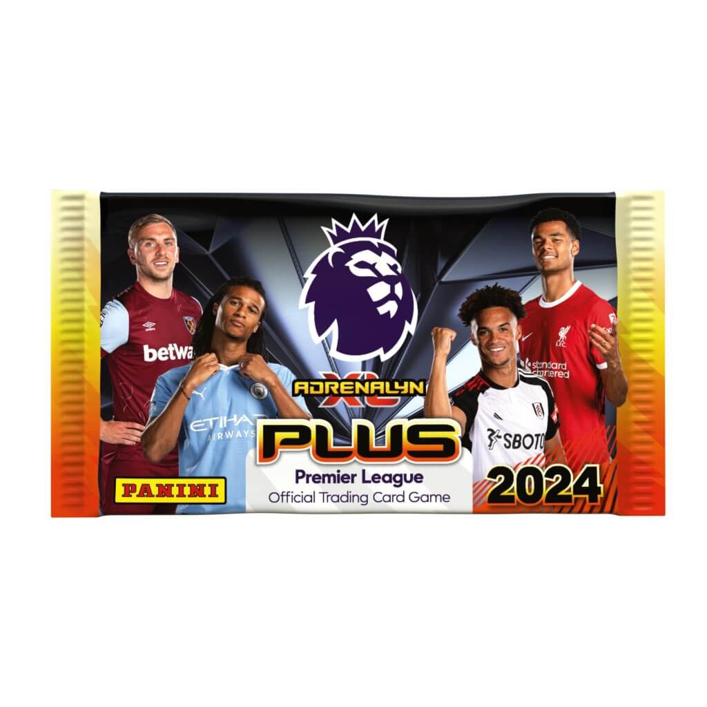 PANINI Adrenalyn XL PLUS 2023/2024 EPL Soccer Cards Booster Box