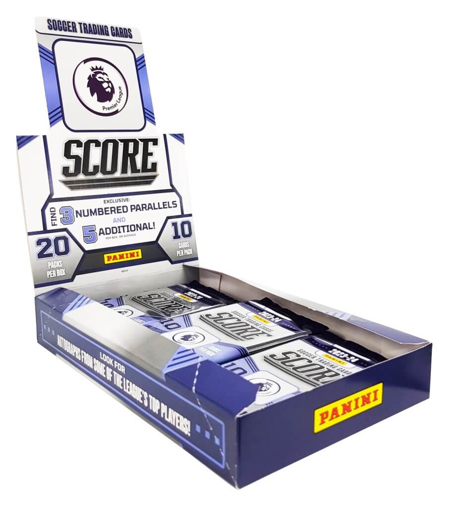 PANINI EPL Soccer FIFA Score Booster Box